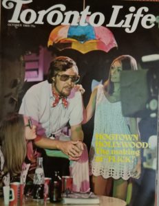 Toronto Life magazine October 1969