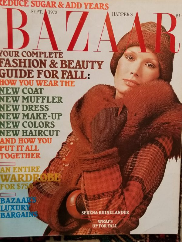 Harpers Bazaar September 1973