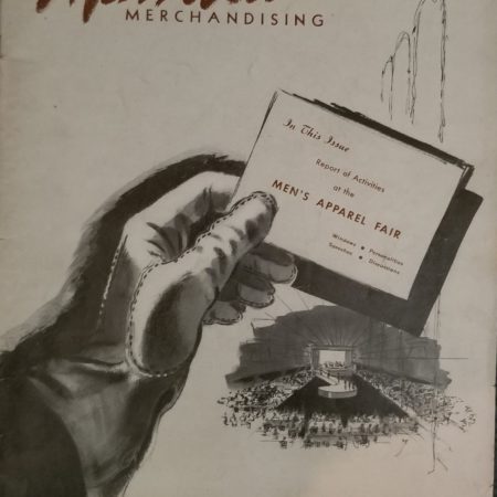 Menswear merchandising magazine March 1947