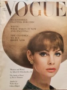 Vogue magazine April 1963