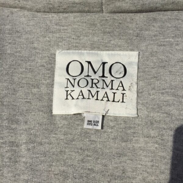 Vintage Norma Kamali Omo coat label