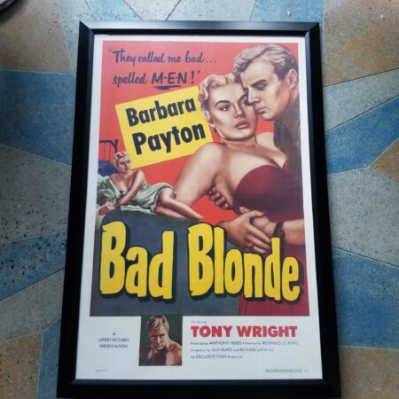Movie poster Bad Blonde