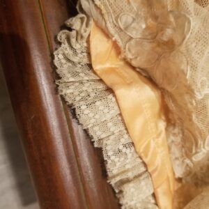 Bespoke Reproduction Edwardian lace evening dress