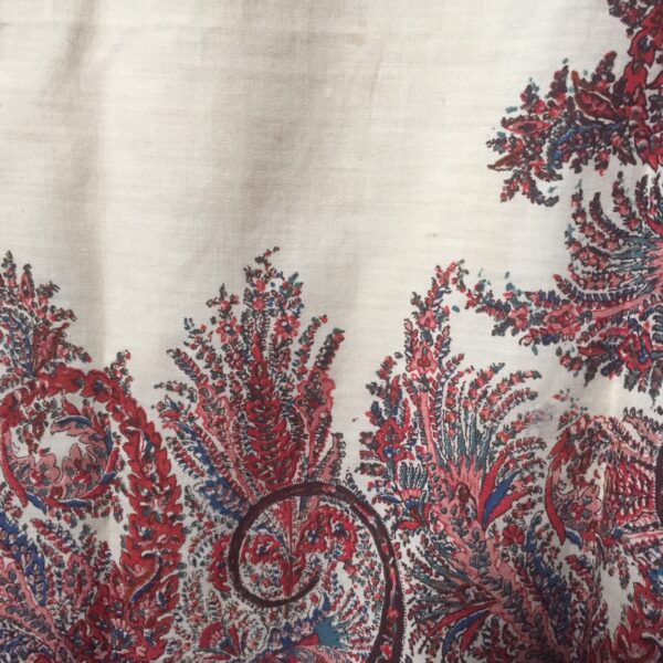 Paisley shawl detail