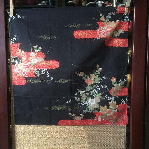 Printed cotton Japanese furoshiki