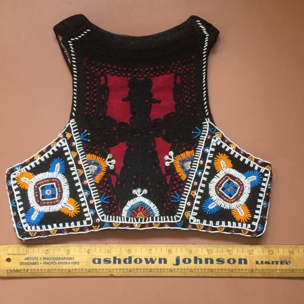 antique elaborate childs ethnic vest