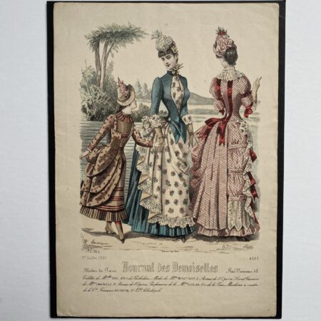 1885 Fashion Plate Women and Adolescent