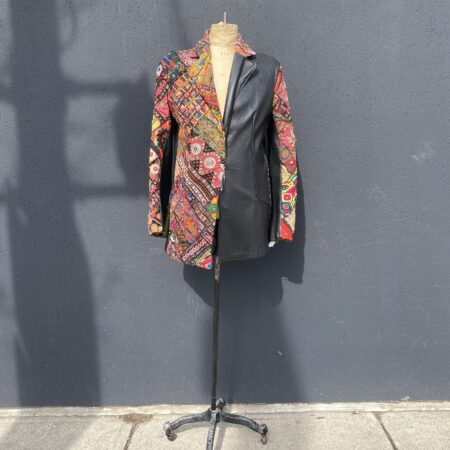 Call and Response custom made Leather Coat