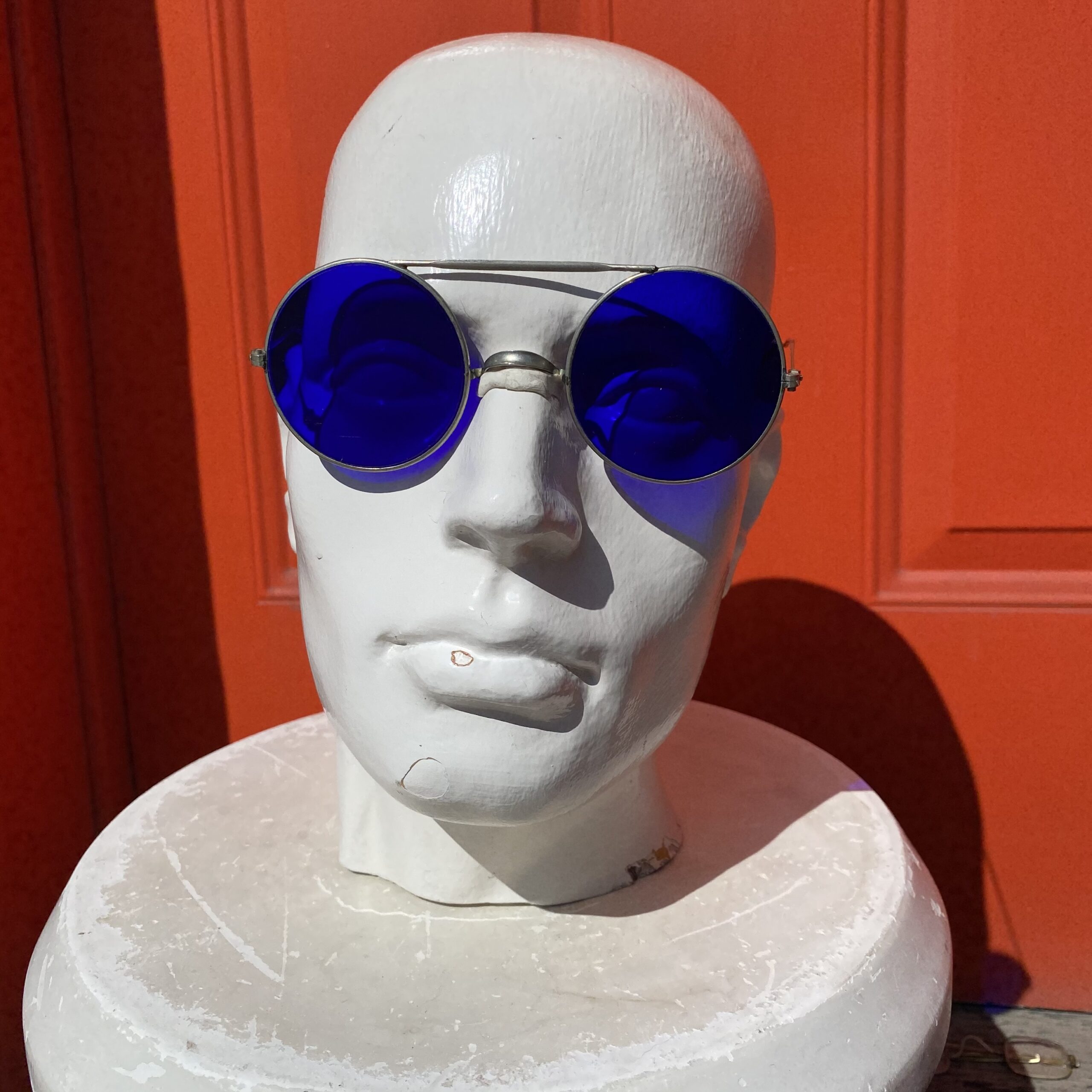 gadabout toronto vintage cobalt blue sunglasses