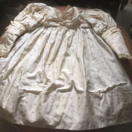 Antique silk childs dress