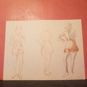 Drawing 1940 shorts