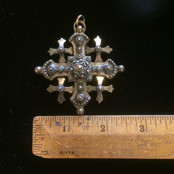 Medieval looking silver cross