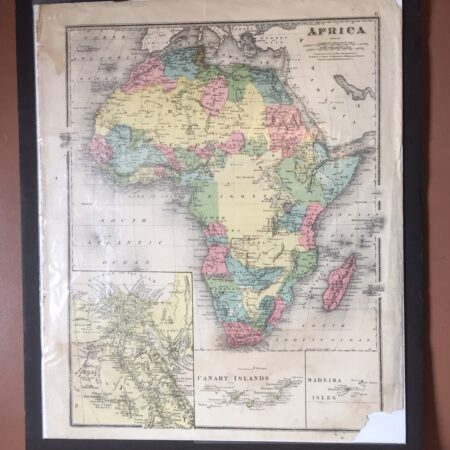 Africa map 1800s