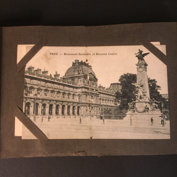 Antique European Postcard Souvenir book