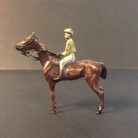 jockey on horseback