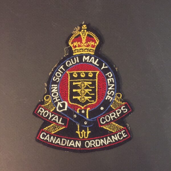 Canadian ordinance badge