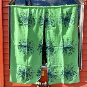 Dandelion Puff Print Curtains
