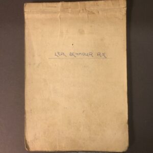 WW2 Portable Agenda Pages marked Seymour