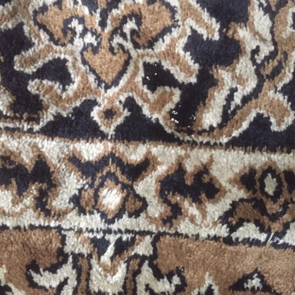 Vintage patterned floor covering