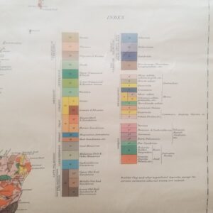 Geological map of UK