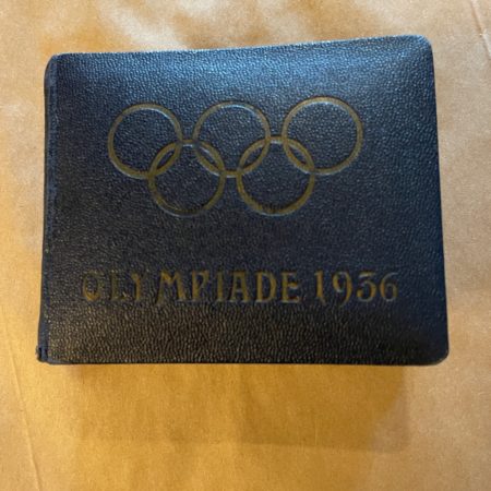1936 German Photo album with cover from the Olympics