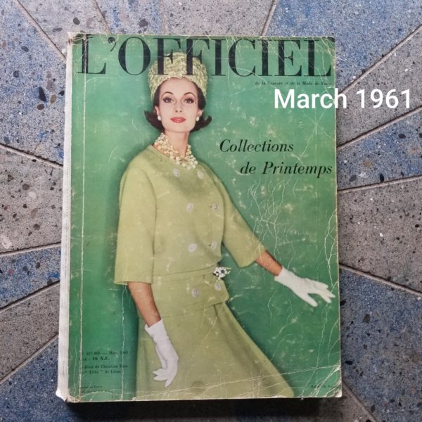 Vintage L'Officiel March 1963