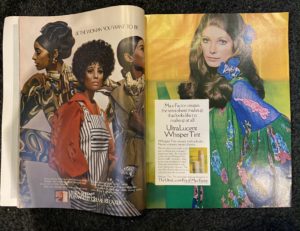 Vintage Fashion Magazine February, 1970 Harper's Bazaar