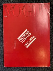 Diamond Jubilee 1916-1976 Anniversary Vogue
