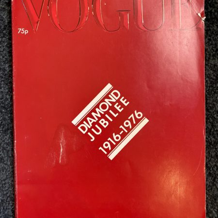 Diamond Jubilee 1916-1976 Anniversary Vogue