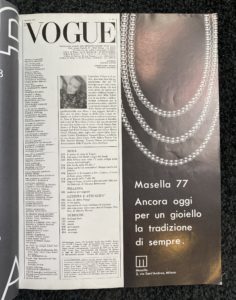 Vintage Vogue Italia 1965 September