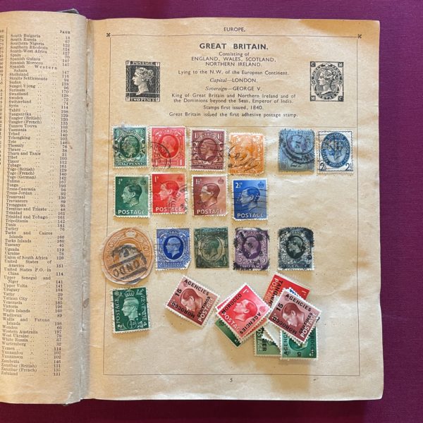 1930’s world wide stamp album