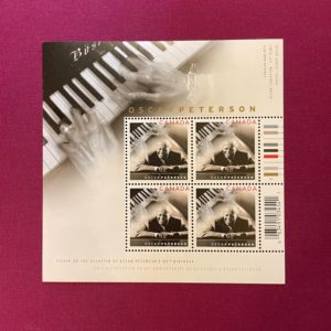 Stamp Sheet Oscar Peterson