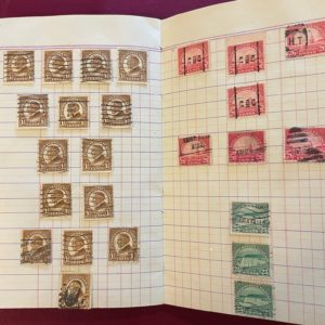 Collection of early USA stamps 1880-1930