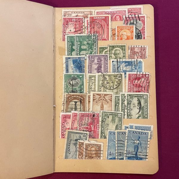 Canadian Stamp Stock Book Victoria