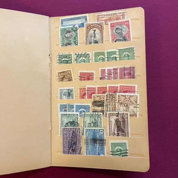 Canadian Stamp Stock Book Victoria