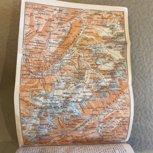 Baedeker’s Switzerland 1899 Guide Book Maps