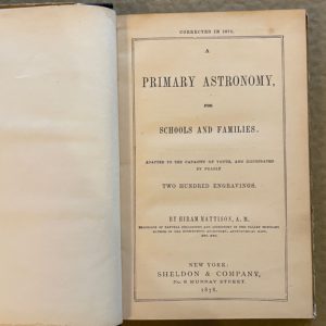 Primary Astronomy 1878 Book