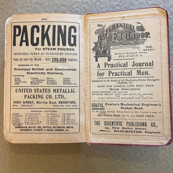 Fowler’s Electrical Engineer’s Pocket Book 1913