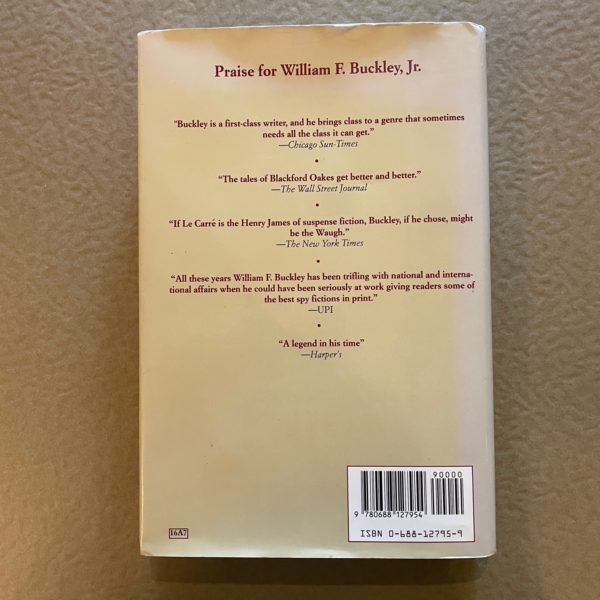 Hard Cover first edition of William F. Buckley Jr’s A Very Private Plot Signed