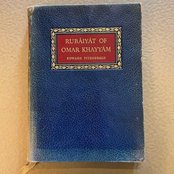 Rubaiyat of Omar Khayyam Book 1947 Leather