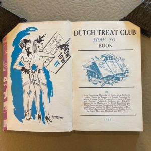 Dutch Treat How to book 1955