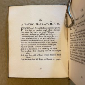 Verses and Translations by C.S.G. private printing