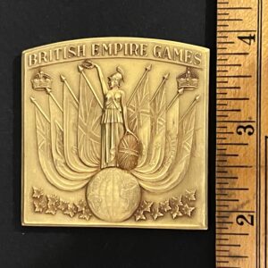 British Empire Games medal 1930