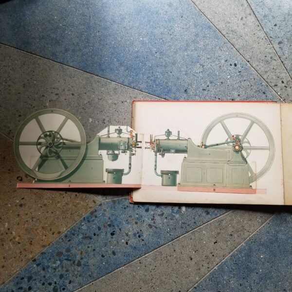 Album of mechanical and electrical models circa 1900
