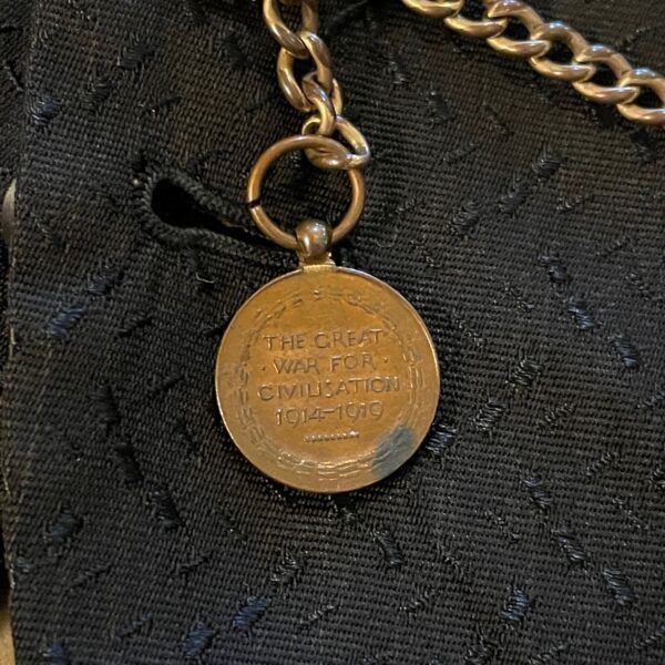 The Great War Watch Fob and Chain