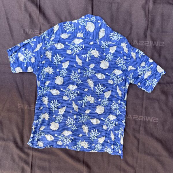 Men’s Hawaiian Shell Print Shirt vintage