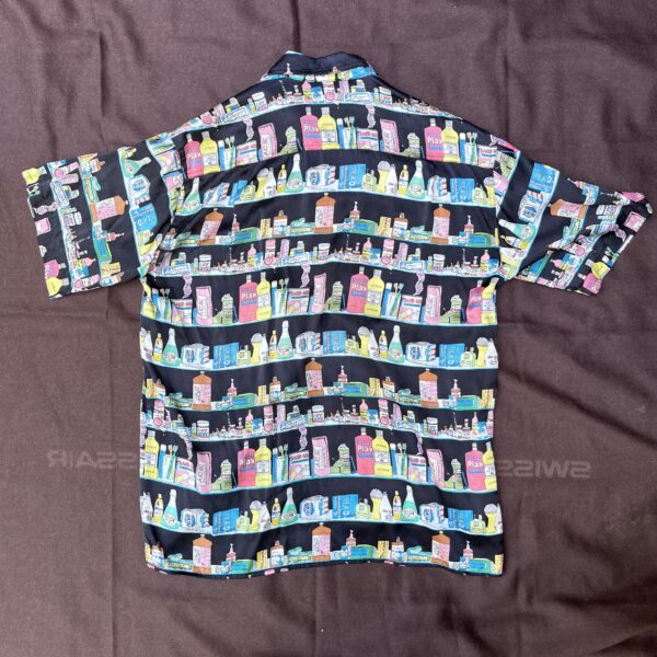 Men’s Pop Art Silk Shirt vintage